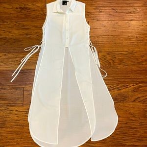 White Maxi Top